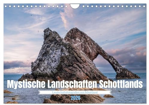 Mystische Landschaften Schottlands (Wandkalender 2026 DIN A4 quer), CALVENDO Monatskalender: Eine einzigartige Fotosammlung mit Schottlands Landschaften (CALVENDO Natur)