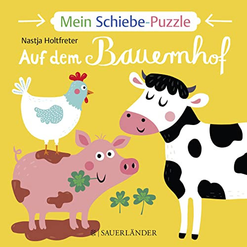 Mein Schiebe-Puzzle: Auf dem Bauernhof (DUDEN Pappbilderbücher 24+ Monate)