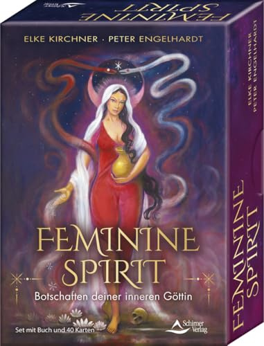 Feminine Spirit – Botschaften deiner inneren Göttin: Set mit Buch und 40 Karten