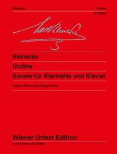 Undine: Sonate für Klarinette und Klavier. op. 167. Klarinette und Klavier.