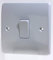 MK Electric 10 A Logic Plus 1 Gang SP 1 Way Flush Plate Switch, Thermoset, White