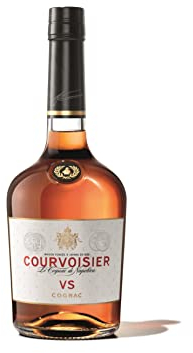 Courvoisier VS Cognac, Cognac elegante e armonioso dal gusto rotondo e seducente, da cru di annata - 1 bottiglia da 700 ml