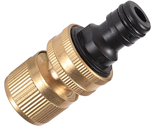 Brass Quick Connectors 3/4 Male Thread 3/4 Female Thread Garden Irrigation Accessories Car Wash Pipe Fittings