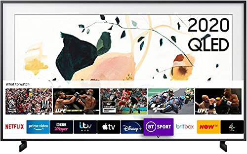 The Frame 2020 65 Art Mode QLED 4K HDR Smart TV with No-Gap Wall Mount in-box