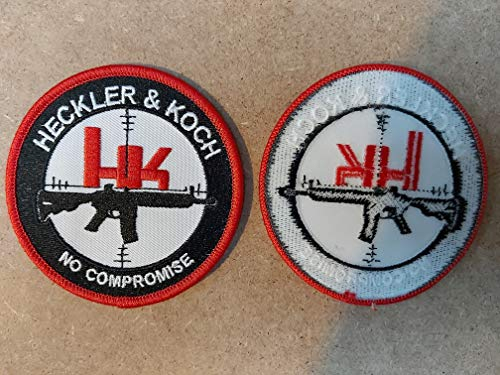 A711 Aufnäher HECKLER & KOCH 8 cm