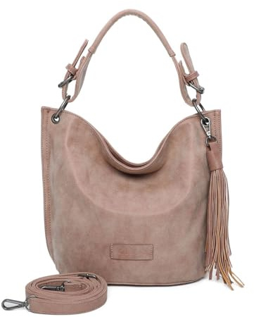 Fritzi aus Preussen Schultertasche Umhängetasche Vintage Fritzi31 Hobo Bag Vintage beige
