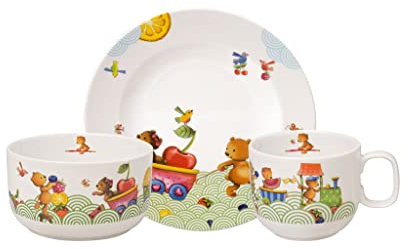 3-tlg. Kindergeschirr Set HUNGRY AS A BEAR Villeroy & Boch