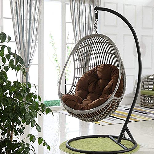 Balançoire Panier Suspendu Coussin de siège Suspendu Oeuf hamac Chaise étanche Coussin de siège Pas de Chaise, 90 x 120 cm