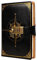 WANLIAN Diario in pelle con lucchetto, diario protetto con lucchetto a combinazione retrò, formato A5 200 pagine, nero