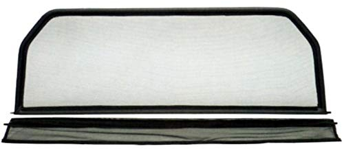 PureWind Windschott kompatibel mit Peugeot 306 Baujahr 1994-2002 (Schwarz) – Windschott Universal mit Anbaumaterial inkl. Tasche