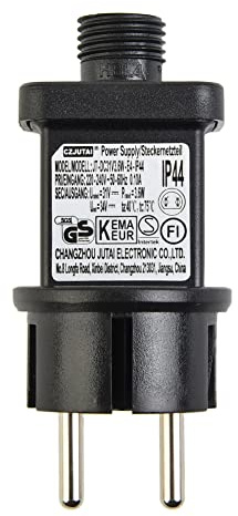 DAZZLEEX 31V LED Netzteil, IP44 Transformator Netzteil Adapter mit Timer für Niederspannungs LED Adapter