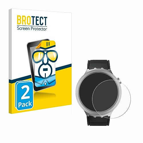 BROTECT (2 Stück Schutzfolie für Swatch Big Bold Irony Displayschutz Folie Made in Germany, Ultra-Klar