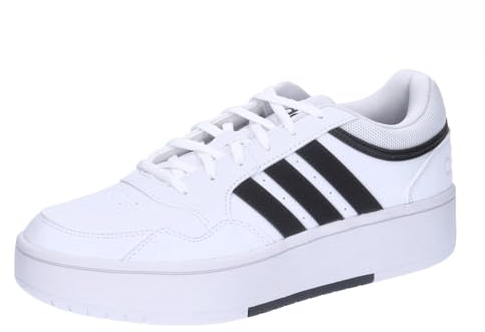 adidas Hoops 3.0 Bold Shoes, Scarpe Donna, Cloud White/Core Black/Core Black, 37 1/3 EU