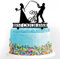 keonsatrz Fishing Wedding Cake Topper Best Catch Ever Cake Topper Fishing Theme Wedding/Engagement/Bridal Shower/Anniversary Cake Decoration (best catch ever)