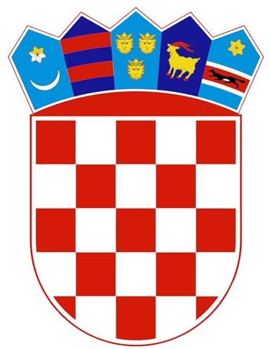 outlaw-rats Kroatien Aufkleber Flagge Fahne - PKW Motorrad PC Quad Modellautos Landkarte Urlaub Koffer