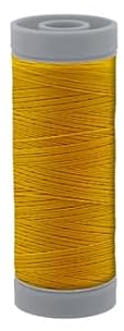HT Jeansgarn/Nähgarn der Stärke 40, 24 Farben, 80 Meter, Farbe: 0006 - Gelb