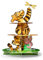 Z1juce Winnie Themed 3 Tier Cupcake Stand - Yellow Tiger Cardboard Dessert Holder for Baby Shower & Birthday Party Supply