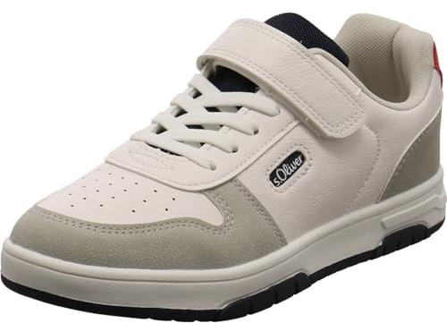 s.Oliver Mädchen Sneaker flach mit Klettverschluss Bequem