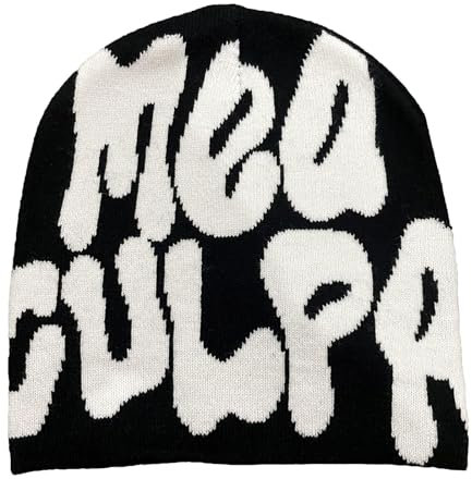 Lahviuu Beanie Mütze Herren Damen Winter Warme Mützen Stricken Cap Wintermütze,Klassische Mode Longbeanie perfekt für Frühling Herbst Schwarz