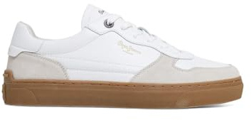 Pepe Jeans Camden One Leder Turnschuhe weiß