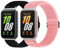 enkic Elastische Armband Kompatibel mit Samsung Galaxy Fit 3, Dehnbare Nylon Sport Ersatzarmband Verstellbare Solo Loop Uhrenarmband für Samsung Galaxy Fit 3 Armband Damen Herren