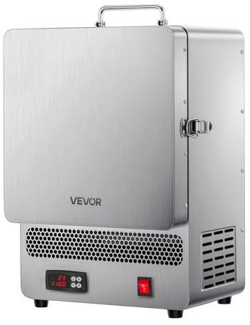 VEVOR Four de fusion de table 1500 W, four de fusion d'or électrique en acier inoxydable, température 1200 °C, pour coulée de cire, bricolage d'argile, trempe des métaux, glaçage sur poterie et argent