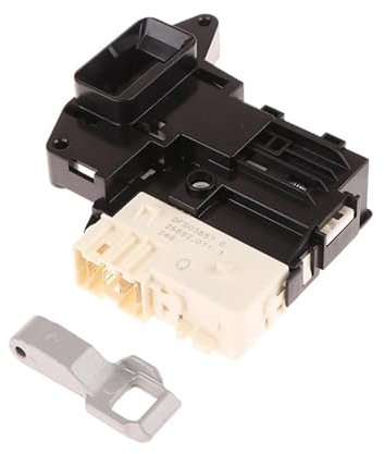 Interruptor de retardo de bloqueo de puerta for lavadora, compatible con LG, EBF61315801, reemplazo de cerradura de puerta(With hook)