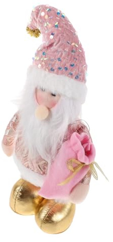 Amosfun Tischdekoration Aus Stoff Ausziehbare Weihnachtspuppe Mit Licht Und Musik Schreibtischdeko Für Festliche Weihnachtsdekoration Dekorative Weihnachtsfigur Für Zuhause