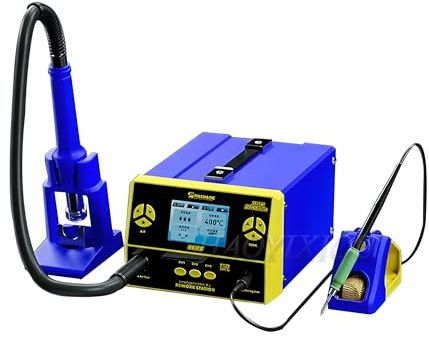MECHANIC 861DS 2IN1 Lötkolben Heißluft Lötstation DIY Digitale Nacharbeitsstation Telefon Reparatur BGA SMD Lötwerkzeug Schweißen