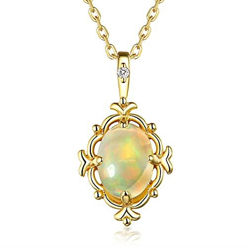 Collier de pierres précieuses en argent sterling 925 massif pour femmes, opale naturelle 100%, quartz rose, ras du cou à breloque, pendentif, bijoux