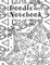 Doodle Notebook: Color Your Own Cover Notebook - Do it yourself - Decorative Mandala 150 page College Rule Notebook
