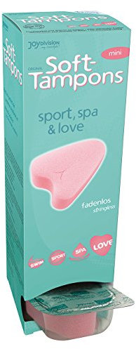 Joydivision Soft Tampones – higiénico agradable al tacto cómodo y agradable de llevar – Ideal incluso para muy pesado menstrual flujo …