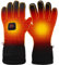 Mermaid Beheizte Handschuhe mit 7.4V-Akkus, Herrenhandschuhe für chronisch kalte Hand, Handwärmer-Handschuhe Erhitzte Motorradhandschuhe für Geschenke, Jagd, Arbeiten im Freien (Schwarz XL)