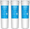 AQUA CREST 836848 Fridge Water Filter, Replacemen for Fisher & Paykel® Water Filter 836848, RF540ADUSX4 (3 Pack)