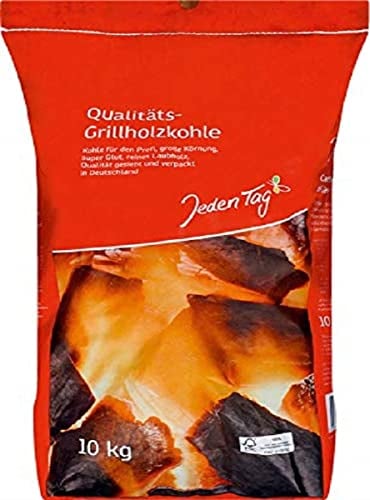 Jeden Tag Grillkohle, 10 kg