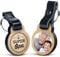 Premium „Super Opa“ - Foto-Schlüsselanhänger aus Eichenholz mit Gravur und kratzbeständigem Foto in Farbe - personalisierte Geschenkidee für Muttertag