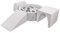 KiddyMoon Parque Infantil De Espuma con Rodondo Piscina De Bolas (200 Bolas) para Niños, Gris Claro: Blanco/Gris/Menta