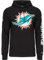 New Era NFL Fleece Hoody - Vertical Miami Dolphins - XS