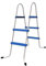 Trendi 2 STEP/ 3 STEP POOL LADDER FOR ABOVE GROUND SWIMMING POOL WALL HEIGHT | Inflatable Paddling Swimming Pool Portable, Durable, Anti-Slip, Heavy Duty (2 Step Pool Ladder)