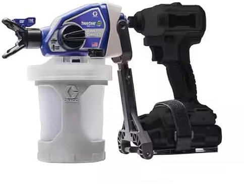 GracoTrueCoat 360-Handheld Cordless Connect Drill Paint Sprayer with Small Project Cup
