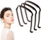 NHQZ 3 Pièces Serre tete femme, Serre Tete Lunette, Bandeau Épais Bouclés, Serre Tete Lunette de Solei