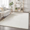 the carpet Cosy kuschelig Warmer Fellteppich, weich und elegant, waschbar und Fußbodenheizung geeignet, Öko-Tex Zertifiziert, Creme, 300 x 400 cm