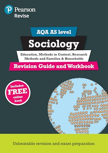 Pearson REVISE AQA AS Level Sociology Revision Guide & Workbook inc online edition - for 2026, 2027 exams