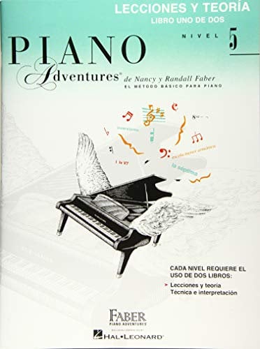 Libro de lecciones y teorña, Nivel 5. Piano Solo.: Faber Spanish Edition Level 5 Lesson & Theory Book (Faber Editions)