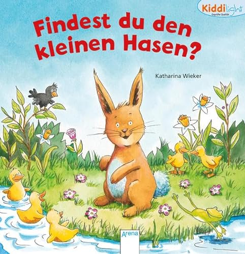 Findest du den kleinen Hasen?: Mit fünf Puzzlebildern (Kiddilight)
