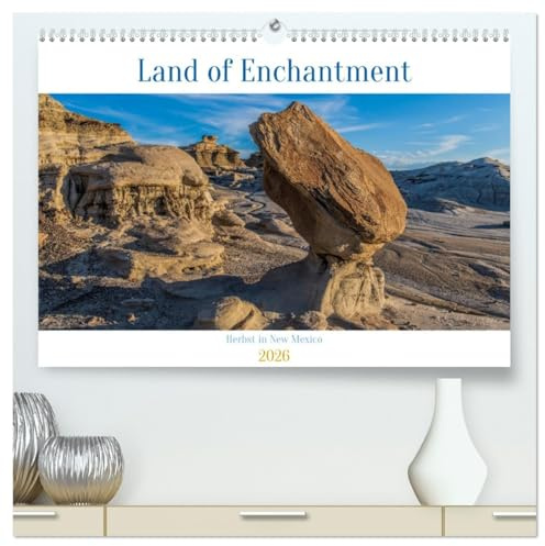 Land of Enchantment - Herbst in New Mexico (hochwertiger Premium Wandkalender 2026 DIN A2 quer), Kunstdruck in Hochglanz: New Mexico ist ein wunderschöner Staat im Südwesten der USA (CALVENDO Orte)
