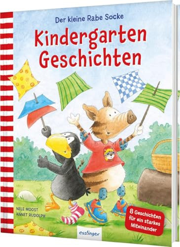 Der kleine Rabe Socke: Kindergarten-Geschichten: Vorlesebuch ab 3 Jahren für ein starkes Miteinander