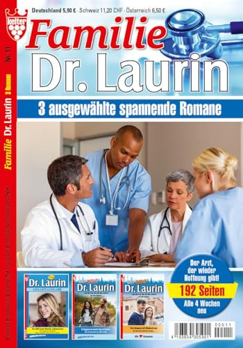 Familie Dr. Laurin Nr. 11 VDZ38343 , 3 Auserwählte spannende Romane