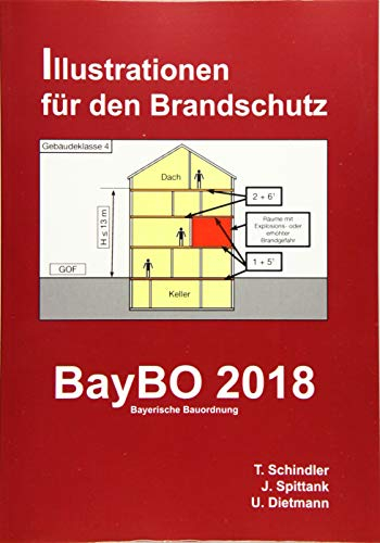 BayBO 2018 - Bayerische Bauordnung: Illustrationen für den Brandschutz (Illustriert für den Brandschutz)