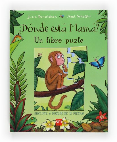 Donde esta Mama?/ Monkey Puzzle Jigsaw Book (Libro-puzzle)